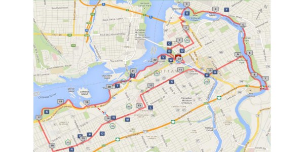 Note: this is another bicycle route in Ottawa - also worth a try! Summer’s Lease