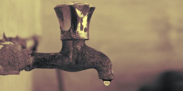 Water, Water …… and Not a Drop to Drink! Dripping faucet.