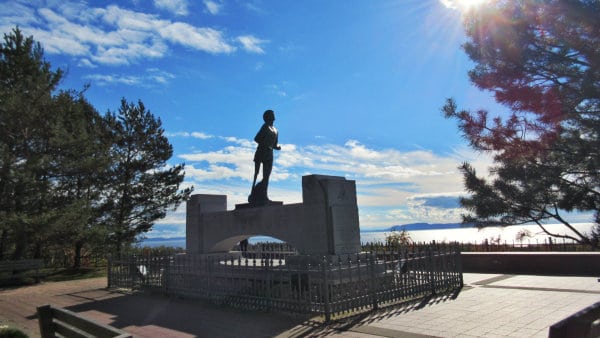 Songs of the North Terry Fox memorial close to Thunder Bay.