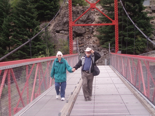CANADIAN STORIES convention in Langley BC - on the Hell’s gates bridge