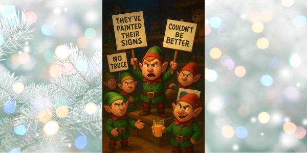 Protesting elves