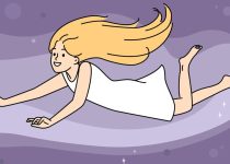 A Young Girl And The Stars