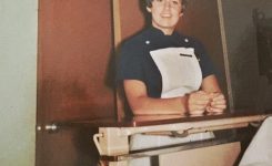 Barb Tiessen at the patient’s bedside