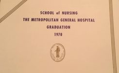 School of Nursing Graduation 1970