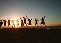 Hippies On Malibu Beach