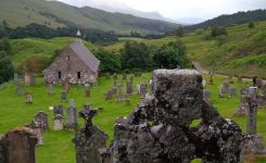 Old church and graveyard
