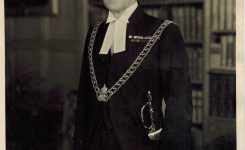 Col. Franklin in his uniform as sergeant-at-arms, house of commons Col. Franklin in his uniform as sergeant-at-arms, house of commons
