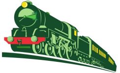 Preparing to Travel by Train from Cape Town to Salisbury, Southern Rhodesia, 1957