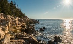 The Rocky Coast Of Maine