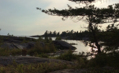 Twilight among the islands where Alec disappeared. Twilight among the islands where Alec disappeared.